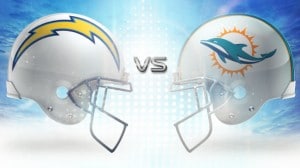Dolphins vs Chargers