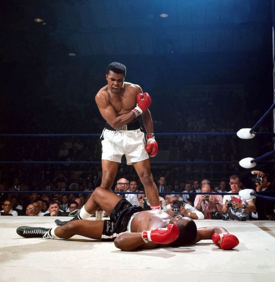 KO de Muhammad Ali contre Sonny Liston en 1965