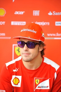 Fernando Alonso au Bahrain
