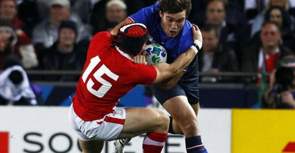 Rugby coupe du monde, France - Galles