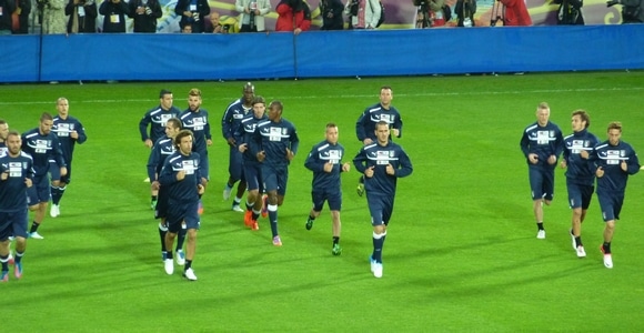 EURO 2012 : L’Italie à Cracovie (Vidéo entraînement)