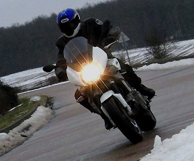 Equipement moto en hiver