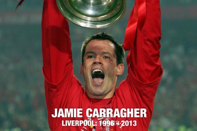 Jamie Carragher Liverpool 1996 -2013