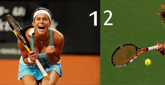 top 6 filles sexy du tennis