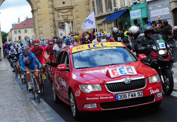 SKODA, partenaire officielle de la 100ième édition du Tour de France