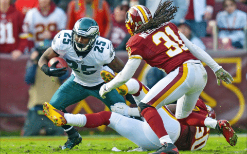 Redskins vs Eagles