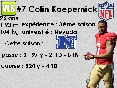 QB Colin Kaepernick