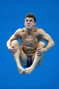 Funny side of Olympic diving