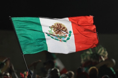 Mexique drapeau coupe du monde