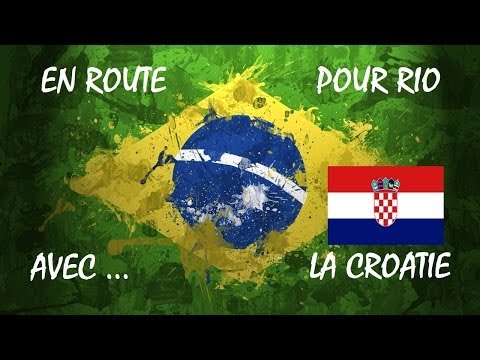 La Croatie à rio Coupe du Monde