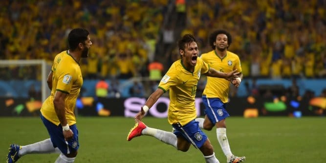 Neymar célébration de but