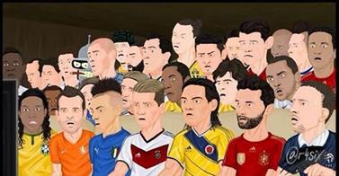 illustration coupe du monde 2014