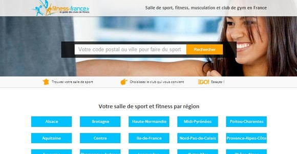 Trouver tous les clubs de Fitness prés de chez vous