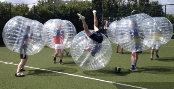 Le bubble football, un sport renversant !