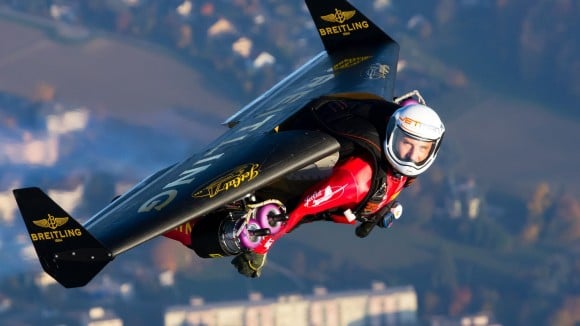 Jetman voler tout seul