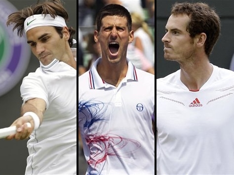 Federer Djokovic Murray