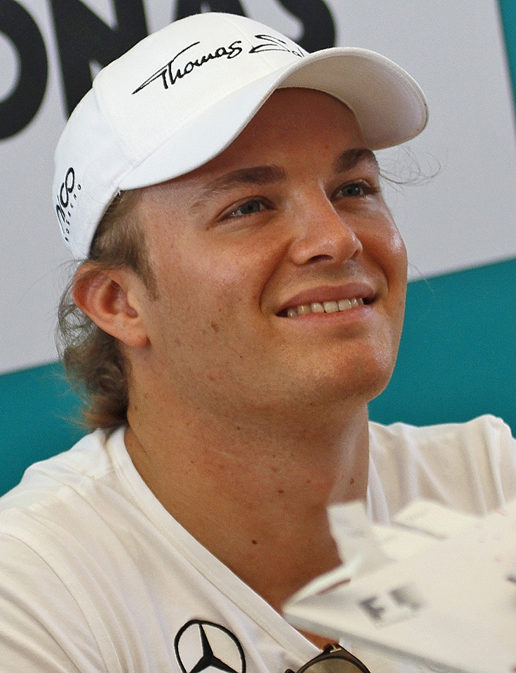 Nico Rosberg sourire