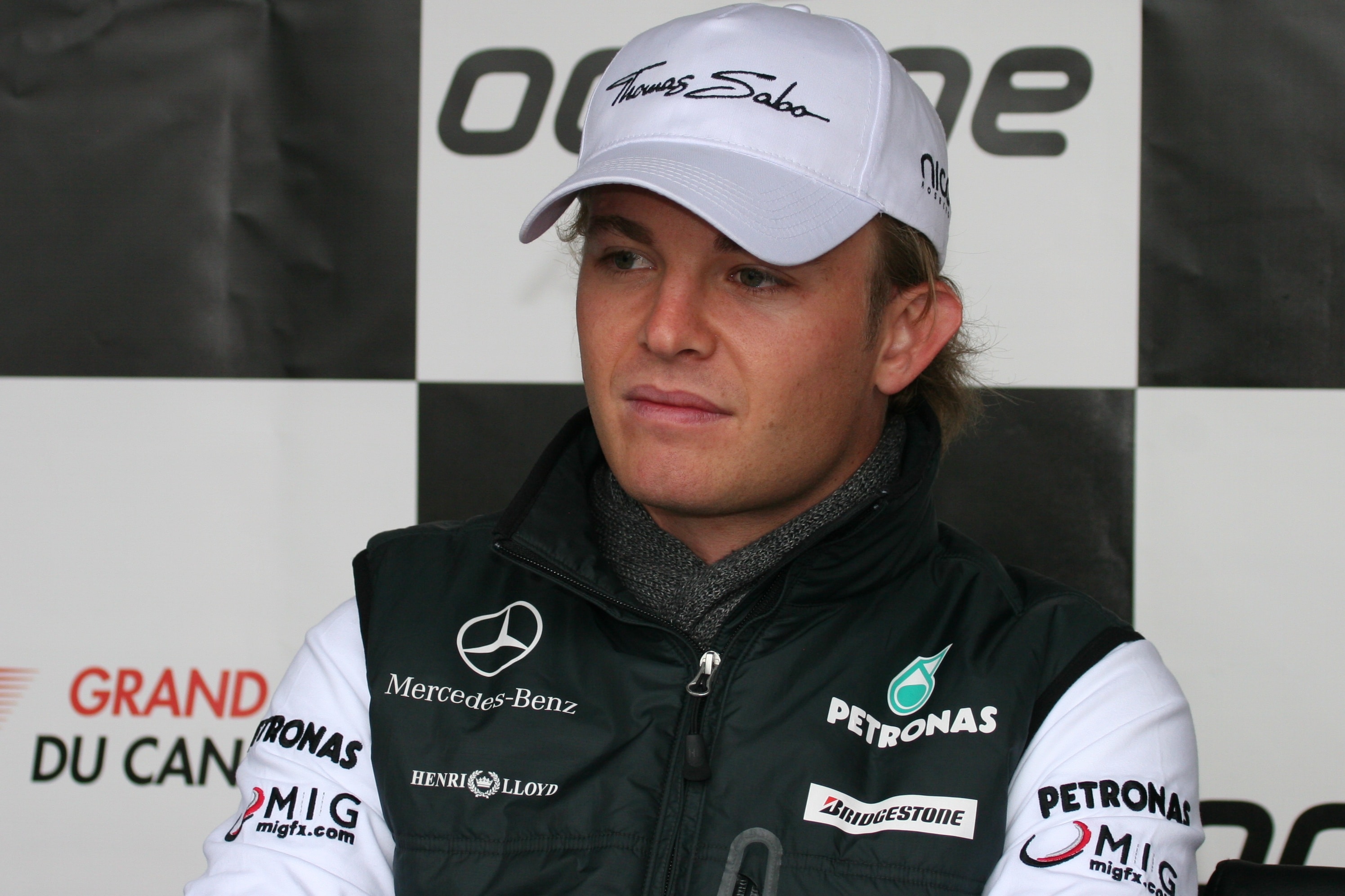 Casquette MERCEDES-AMG Petronas F1 du Pilote Nico Rosberg