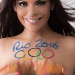 Miss Bum Bum soutient les Jeux Olympiques de Rio à sa façon