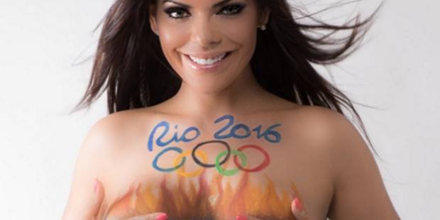 Suzy cortez miss bumbum JO rio 2016 sexy