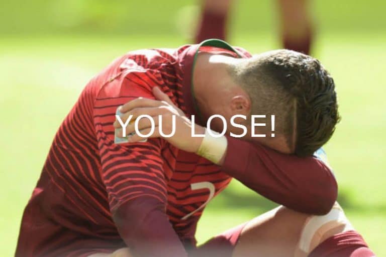 Portugal you lose euro 2016