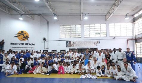 Les Judokas français dans les favelas à Rio