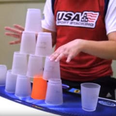 Sport stacking