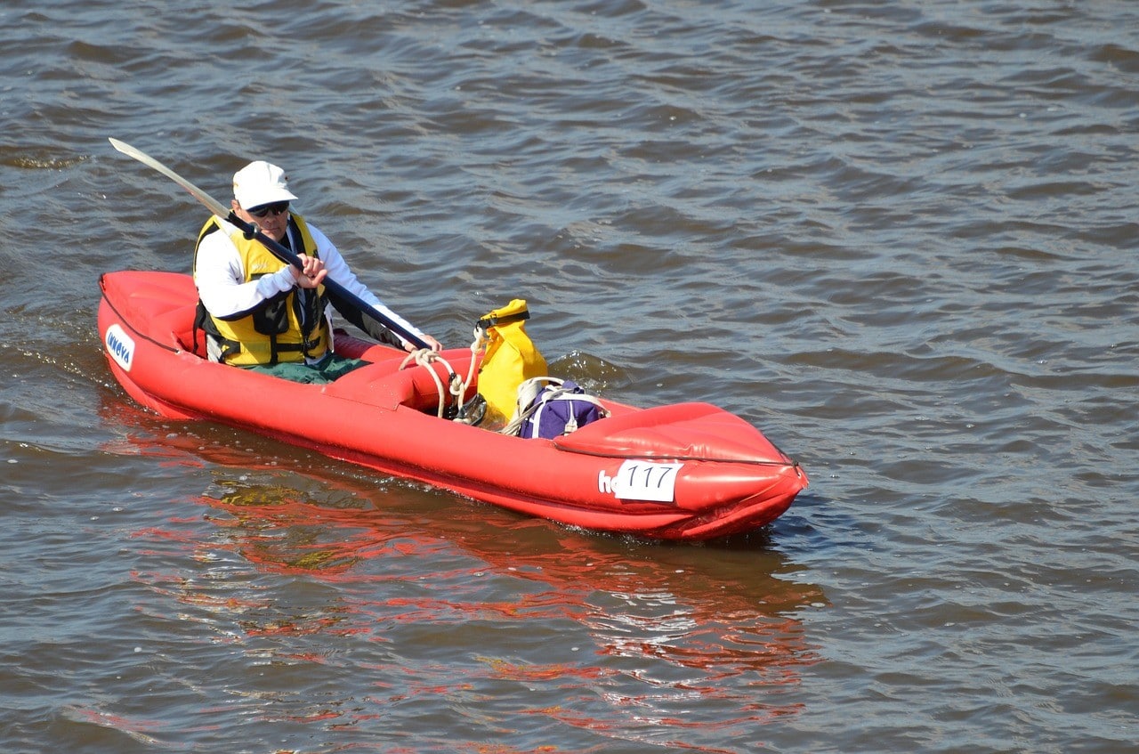 Rameur en Kayak