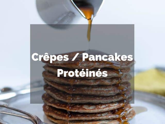 crepes pancakes proteines