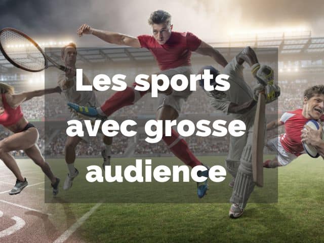 sports avec grosse audience