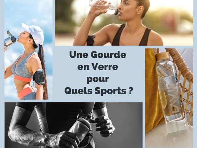 gourde en verre pour quels sports