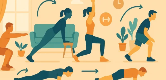 5 exercices ultra-simples à faire chez soi (et à pimper avec votre coach sportif en ligne)