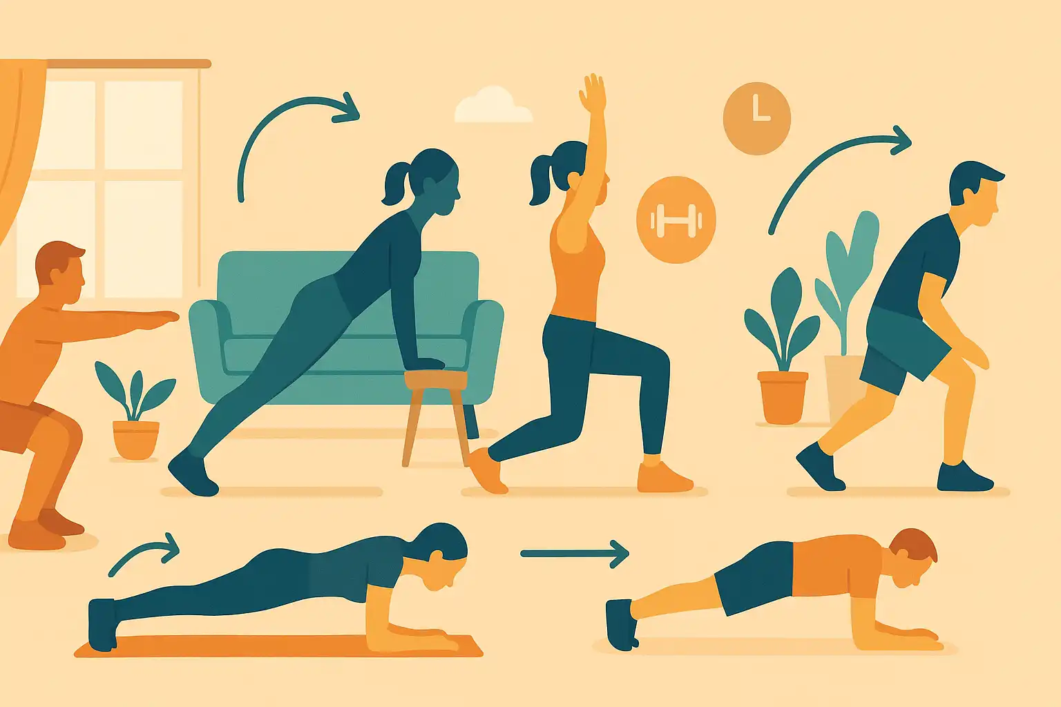 exercises maison
