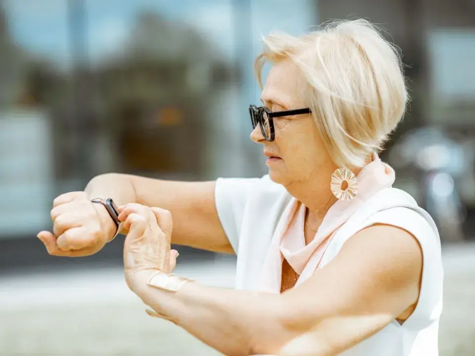 Fonctions de santé et de sécurité sur une montre connectée